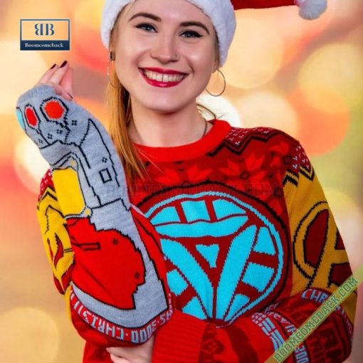 Iron Man Marvel Christmas Sweater Jumper