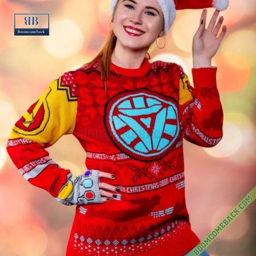 Iron Man Marvel Christmas Sweater Jumper