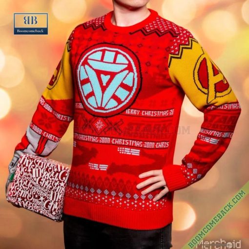 Iron Man Marvel Christmas Sweater Jumper