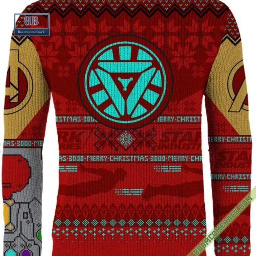 Iron Man Marvel Christmas Sweater Jumper