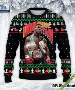 iron mike tyson vintage ugly christmas sweater 3 spx0E