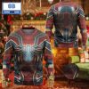 Spider Man Black And Gold Custom Imitation Knitted Christmas 3d Sweater