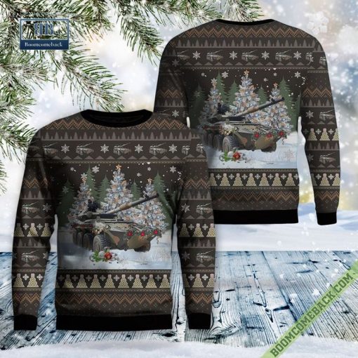 Italian Army Tank destroyer Centauro Centauro II Ugly Christmas Sweater