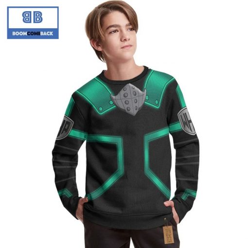 Izuku Midoriya Uniform My Hero Academia Anime 3D Sweater