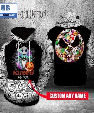 jack skellington custom name 3d hoodi 2 sj5UU