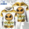 Jack Skellington Black 3D Hoodie