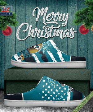 Jacksonville Jaguars Christmas Indoor Slippers