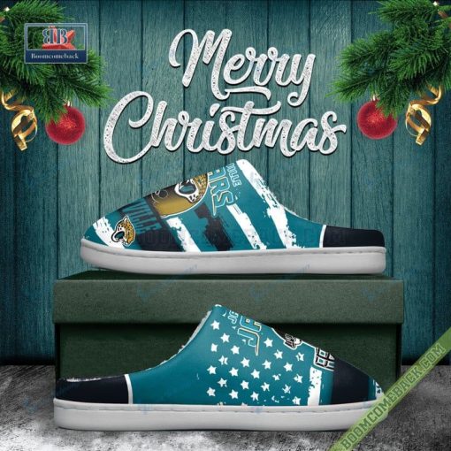 Jacksonville Jaguars Christmas Indoor Slippers