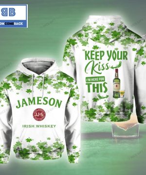 Jameson Irish Whiskey White 3D Hoodie