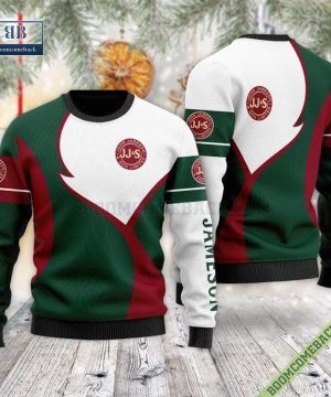 Jameson Whiskey Plain Multicolor Christmas Sweater