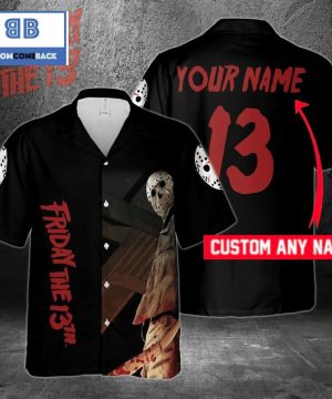 Jason Voorhees Friday The 13th Custom Name Hawaiian Shirt