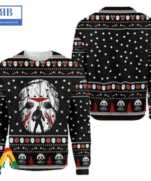 Jason Voorhees Friday The 13th Ugly Christmas Sweater