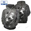 Jason Voorhees Halloween 3D Hoodie ver 3