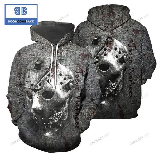 Jason Voorhees Halloween 3D Hoodie ver 4