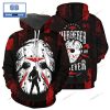 Jason Voorhees Halloween 3D Hoodie ver 4