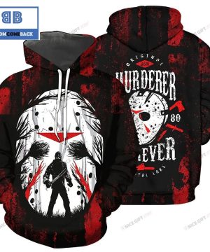 jason voorhees halloween 3d hoodie ver 5 2 1RbiJ