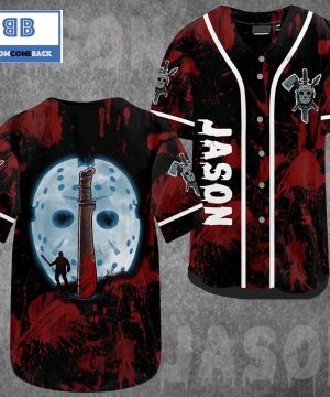 Jason Voorhees Halloween Baseball Jersey