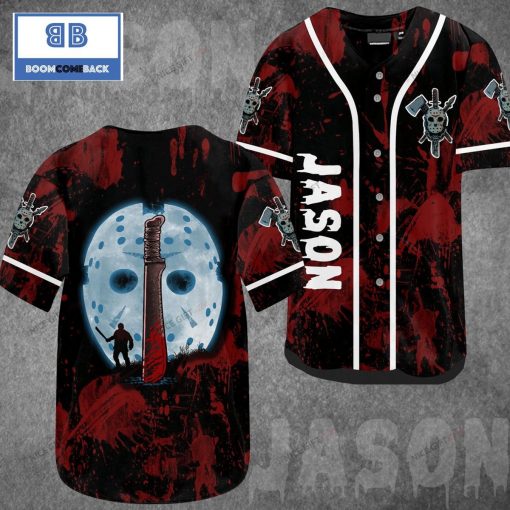 Jason Voorhees Halloween Baseball Jersey