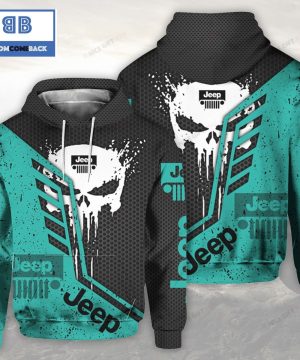 Jeep Cthulhu Black And Dark Blue 3D Hoodie