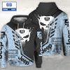 Jeep Skull Black 3D Hoodie