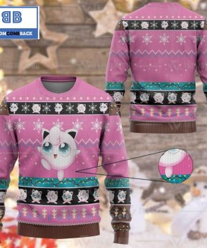 Jigglypuff Pokemon Anime Custom Imitation Knitted Ugly Christmas Sweater