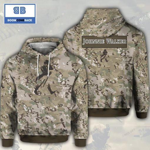 Johnnie Walker Camouflage 3D Hoodie