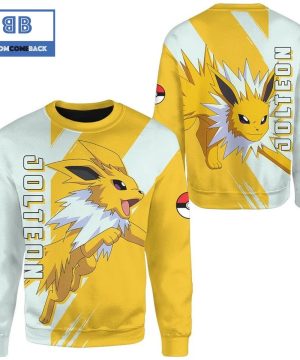 Jolteon Pokemon Anime 3d Sweatshirt