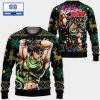 Joseph Joestar Satan Claus JoJo’s Bizarre Adventure Anime Ugly Christmas Sweater