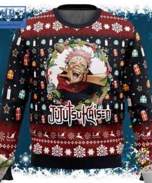 Jujutsu Kaisen Sukuna Ugly Christmas Sweater