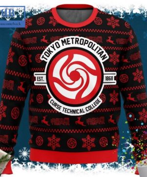 Jujutsu Kaisen Tokyo Metropolitan Ugly Christmas Sweater