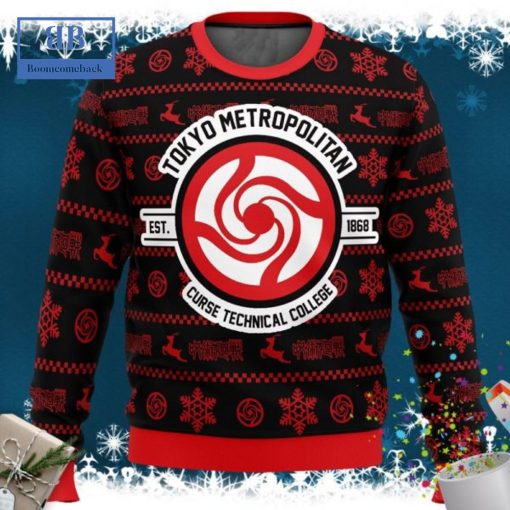 Jujutsu Kaisen Tokyo Metropolitan Ugly Christmas Sweater