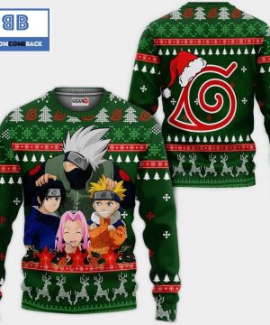 Kakashi Team 7 Naruto Anime Christmas 3D Sweater