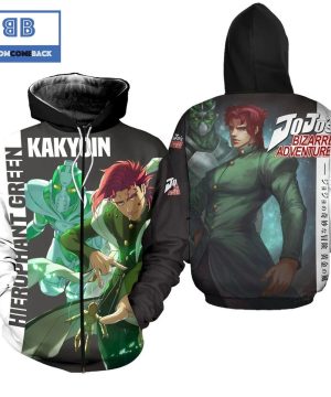 Kakyoin Hierophant Green JoJo’s Bizarre Adventure Anime Ugly Christmas Sweater