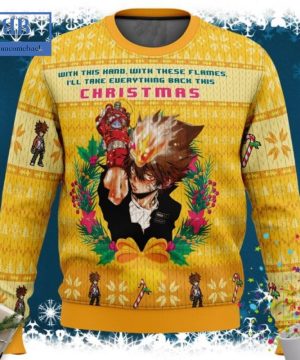 Katekyo Hitman Reborn With This Hand With These Flames Ugly Christmas Sweater