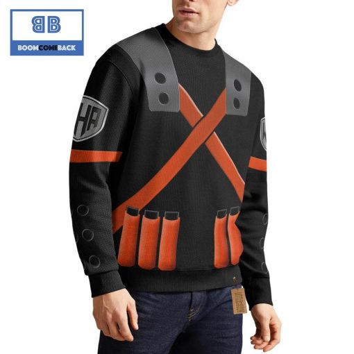 Katsuki Bakugo Uniform My Hero Academia Anime 3D Sweater