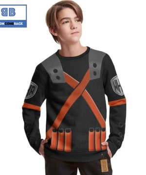 Katsuki Bakugo Uniform My Hero Academia Anime 3D Sweater