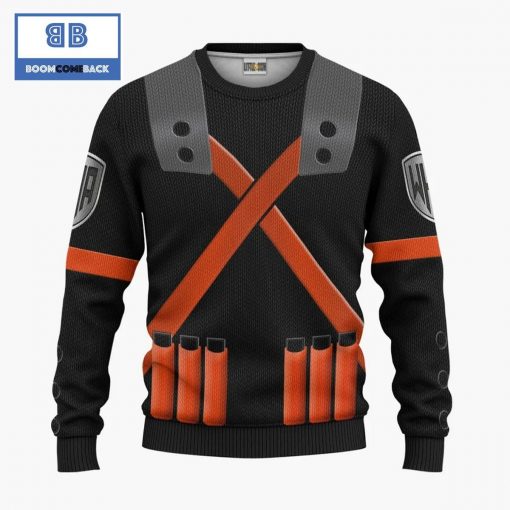 Katsuki Bakugo Uniform My Hero Academia Anime 3D Sweater