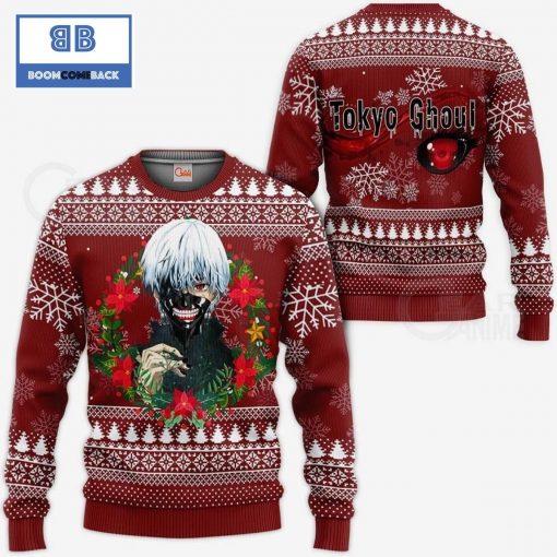 Ken Kaneki Tokyo Ghoul Anime Ugly Christmas Sweater