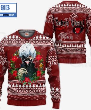 ken kaneki tokyo ghoul anime ugly christmas sweater 3 Ea8ar