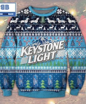 Keystone Light Beer Christmas Ugly Sweater