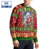 Kirishima Eijiro My Hero Academia Anime Christmas Custom Knitted 3D Sweater