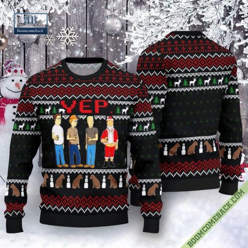 King of the Hill Ugly Christmas Sweater