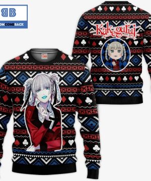 Kirari Momobami Kakegurui Anime Christmas 3D Sweater