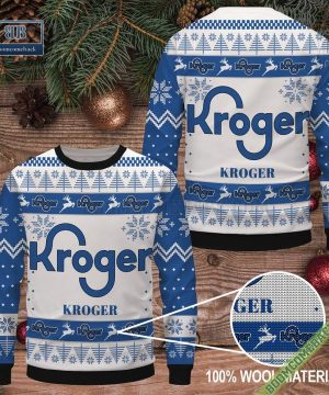 Kroger Logo Christmas Ugly Sweater Jumper