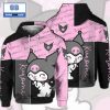 Kuromi Emoticon 3D Hoodie