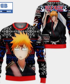 Kurosaki Ichigo Bleach Anime Christmas 3D Sweater