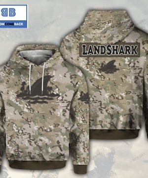 Landshark Lager Camouflage 3D Hoodie