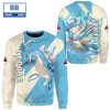 Leafeon Pokemon Anime Christmas 3D Sweatshirt