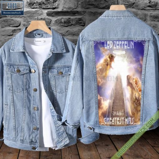 Led Zeppelin Greatest Hits Denim Jacket