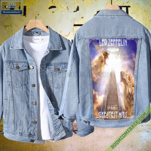 Led Zeppelin Greatest Hits Denim Jacket